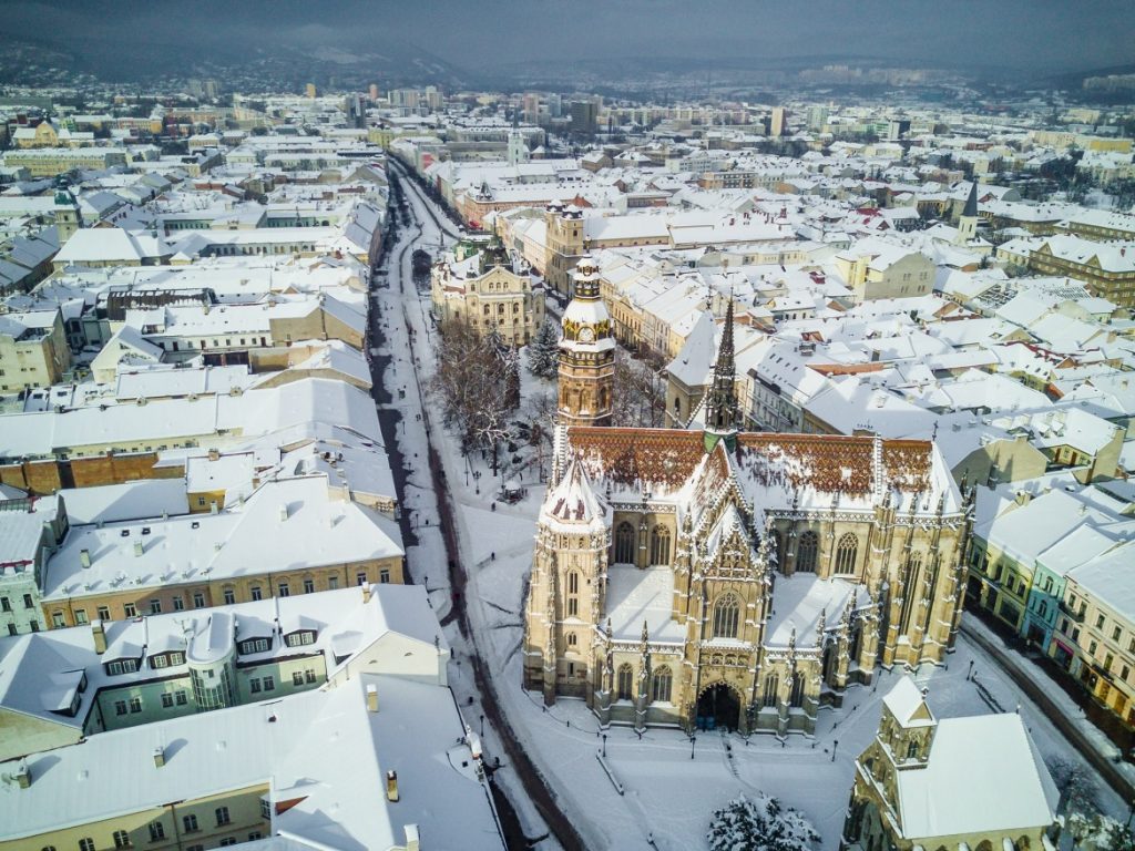 Kassa sétáló utcái